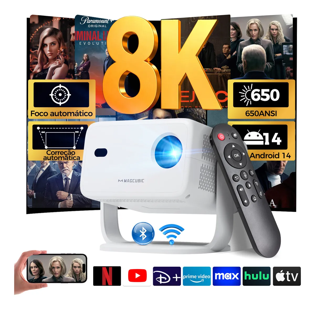 Projetor Magcubic L018